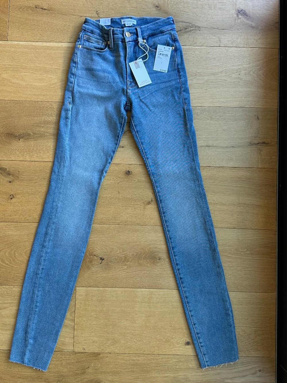 NWT Good American Good Legs Skinny Fit Mid-Rise Size 0